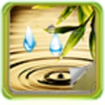 rain drop android application logo